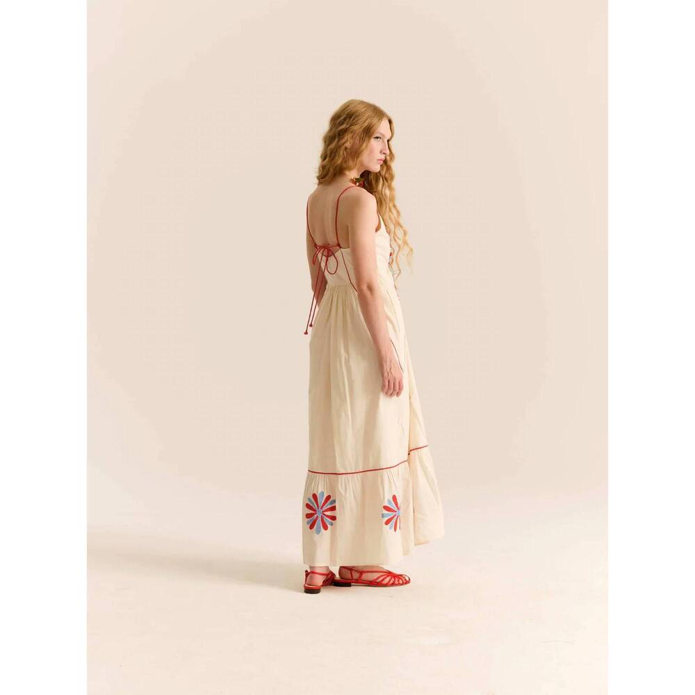 NEW CAROLINA K carmen maxi dress in gardenia - Picture 4 of 7